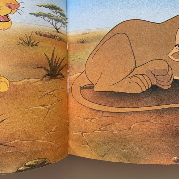 The Lion King (1994, Hardcover, 1st Edition) Vintage Walt Disney Picture Book - Picture 4 of 14